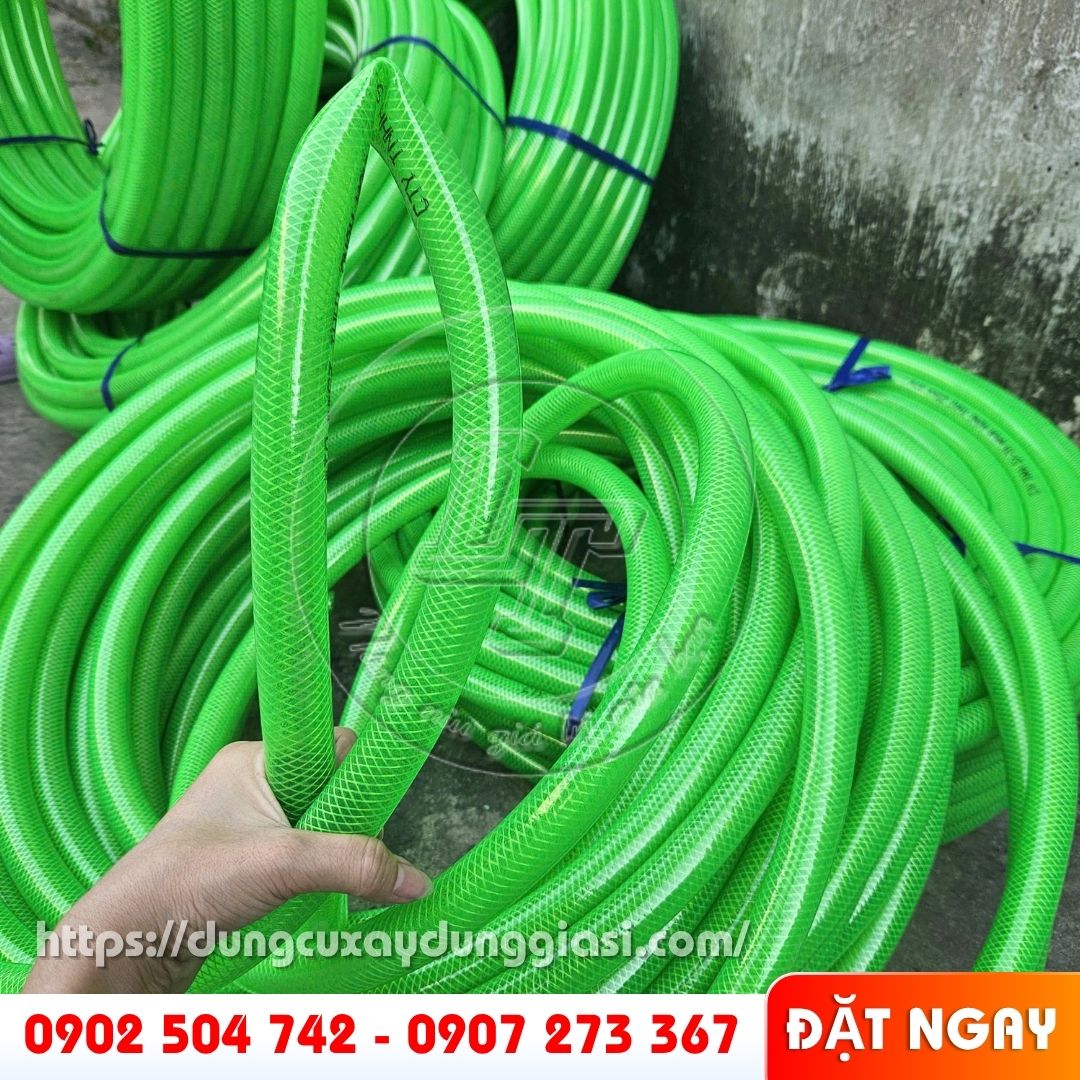 Ống nhựa dẻo xanh lá