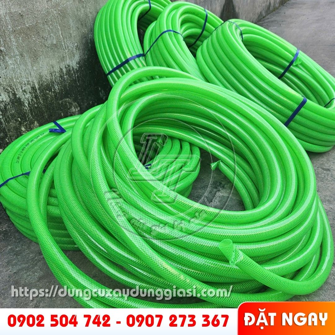 Ống nhựa dẻo xanh lá size 25x39m