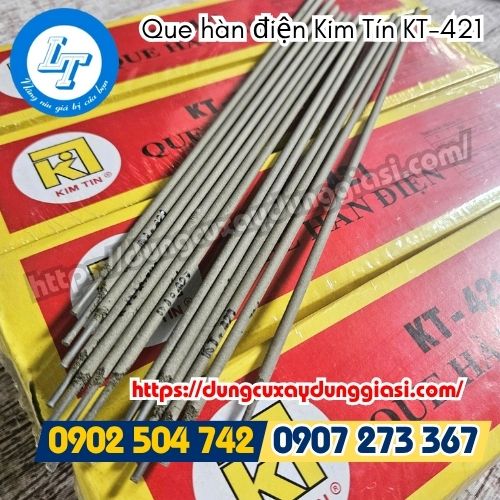 Que hàn điện kim tín kt-421