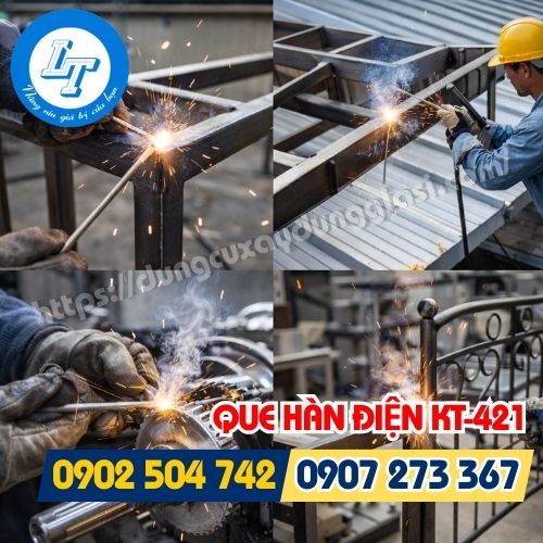 Que hàn điện KT-421