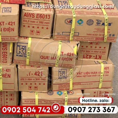 Que hàn sắt KT-421 2.5mm chính hãng giá sỉ