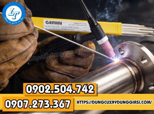 Que hàn tig inox