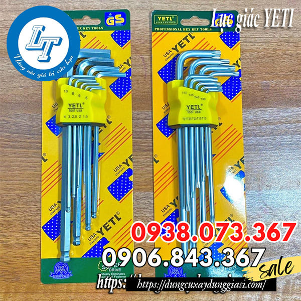 Sỉ bộ lục giác YETI 9 cây giá rẻ