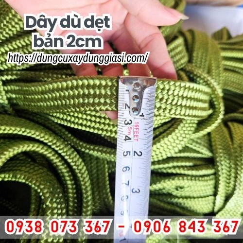 Dây dù dẹt bản 2cm