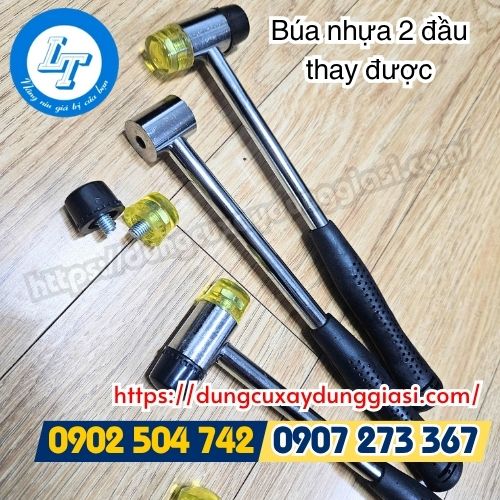 Búa nhựa 2 đầu