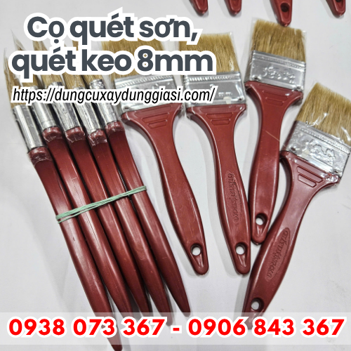 Cọ quét sơn, quét keo loại 8mm