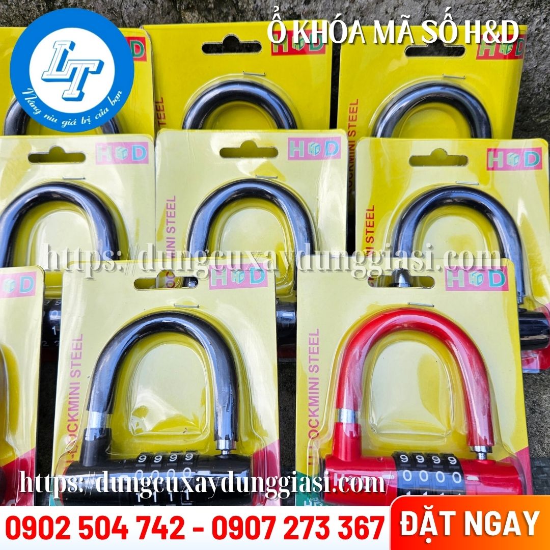 Sỉ ổ khoá mã số HD dễ dùng, san toàn tuyệt đối