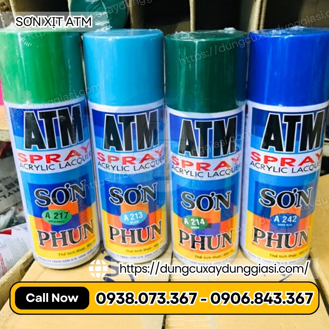 Sơn xịt ATM chính hãng Sơn xịt ATM chính hãng