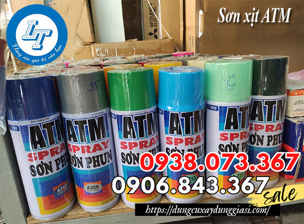 Sơn xịt ATM giá rẻ chính hãng