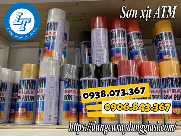 Sơn xịt ATM giá rẻ giao hàng toàn quốc