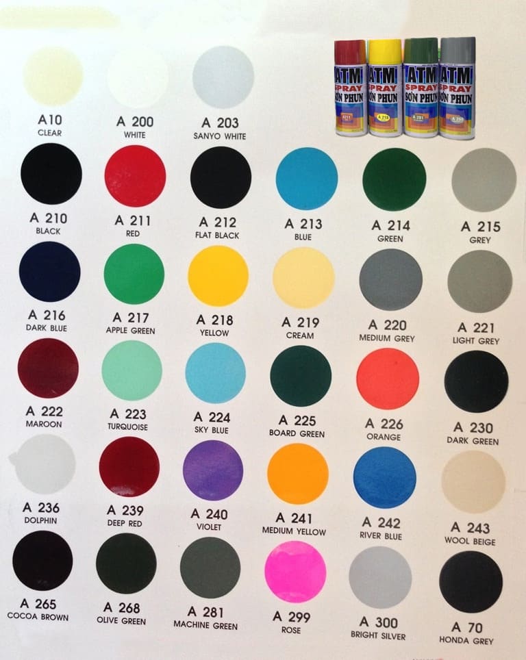 Sơn xịt ATM giá rẻ giao hàng toàn quốc