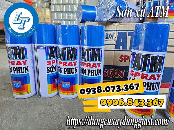 Sơn xịt ATM giá rẻ giao hàng toàn quốc