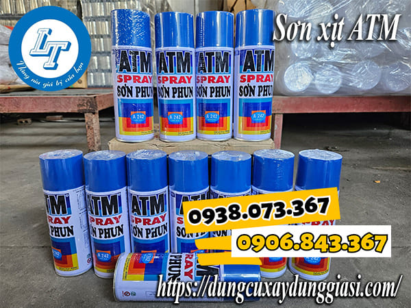 Sơn xịt ATM giá rẻ giao hàng toàn quốc