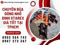 Chuyên búa đóng nhổ đinh STAREX giá tốt tại TPHCM