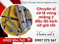 Chuyên sỉ cờ lê vòng miệng 2 đầu đủ kích cỡ giá tốt