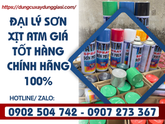 Đại lý sơn xịt atm giá tốt hàng chính hãng 100%