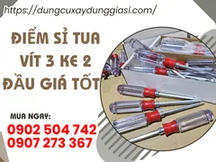 Điểm sỉ tua vít 3 ke 2 đầu giá tốt