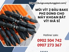 Mũi vít 2 đầu bake PH2 dùng cho máy khoan bắt vít giá sỉ