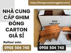 Nhà cung cấp ghim đóng carton giá sỉ