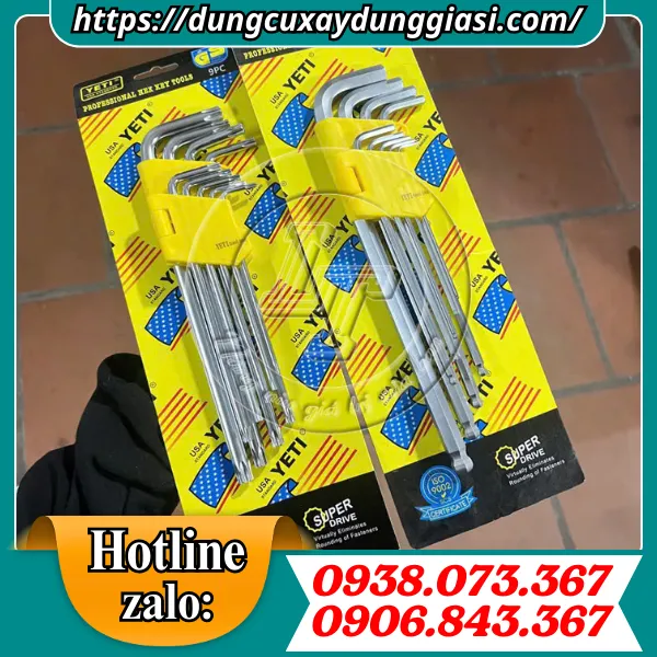 BỘ LỤC GIÁC YETI 9 cây