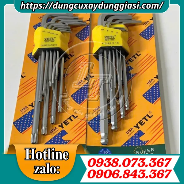 BỘ LỤC GIÁC YETI 9 cây