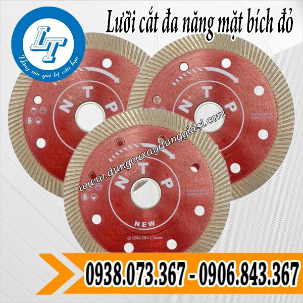 LƯỠI CẮT ĐÁ ĐA NĂNG MẶT BÍCH ĐỎ