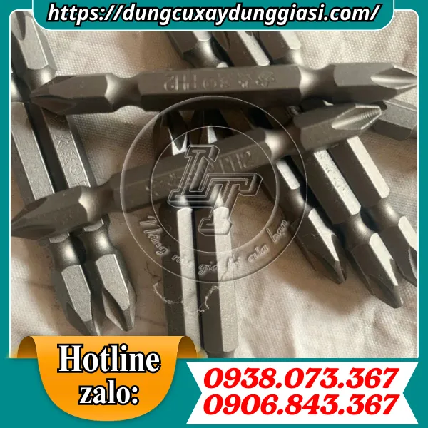 MŨI BẮN VÍT 2 ĐẦU 4 CẠNH