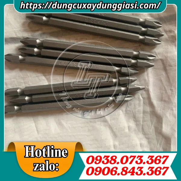 MŨI BẮN VÍT 2 ĐẦU 4 CẠNH