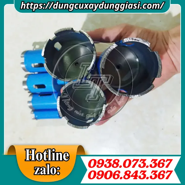 MŨI KHOAN KÍNH, ĐÁ HOA CƯƠNG XANH 