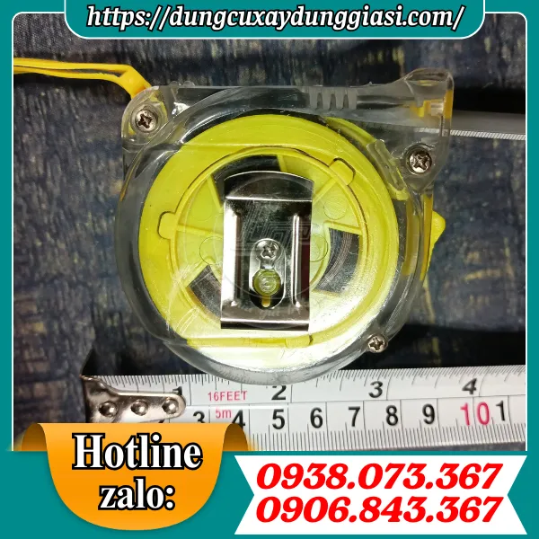 THƯỚC CUỘN THÉP NHỰA TRONG