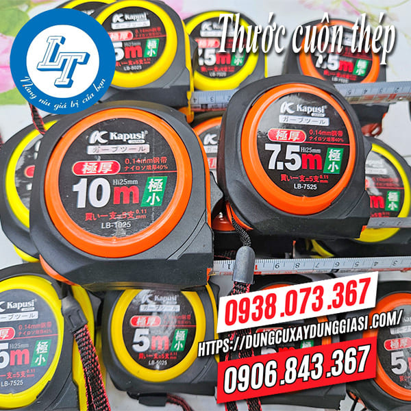 Thước cuộn thép giá rẻ tại Tiền Giang