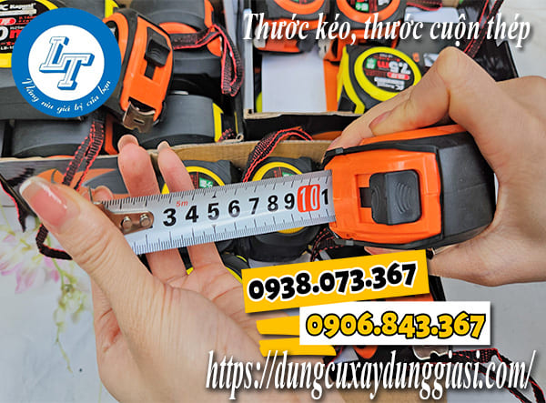 Thước kéo, thước cuộn thép giá rẻ