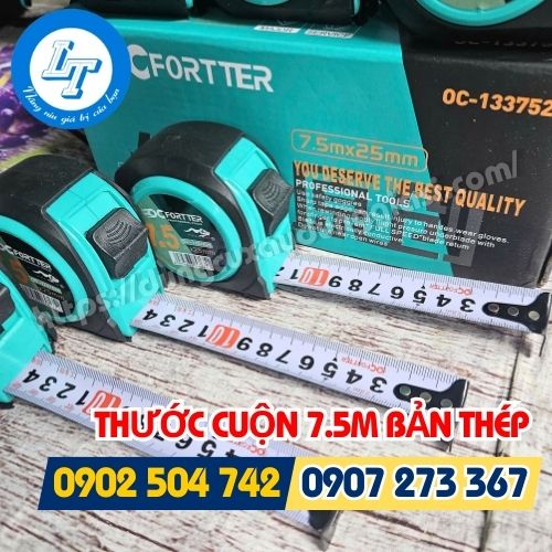 Thước cuộn7.5m bản thép