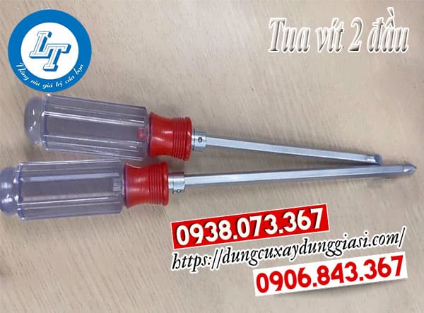 Tua vít 2 đầu đủ kích cỡ giá rẻ
