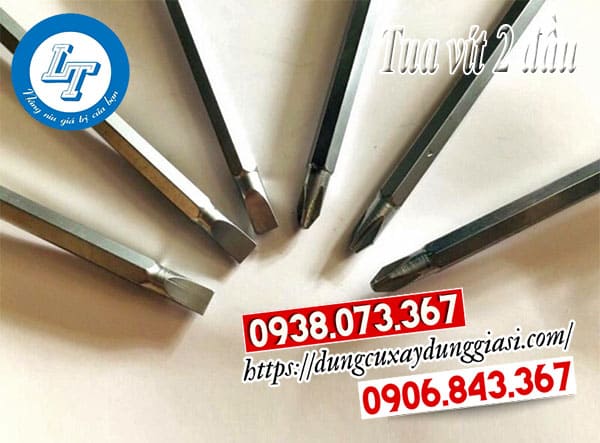 Tua vít 2 đầu đủ kích cỡ giá rẻ