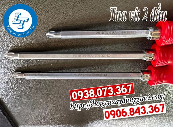 Tua vít 2 đầu đủ kích cỡ giá rẻ