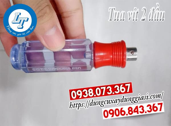 Tua vít 2 đầu đủ kích cỡ giá rẻ
