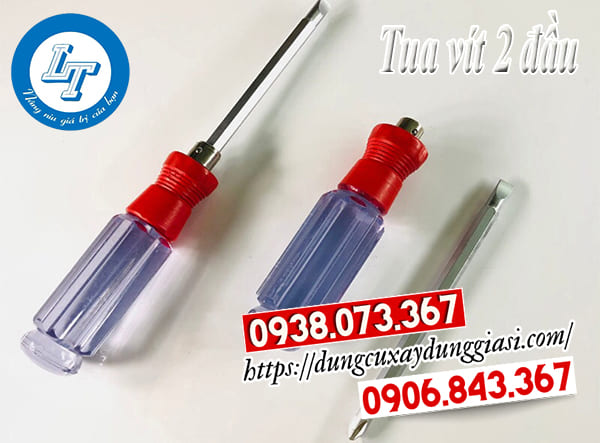 Tua vít 2 đầu đủ kích cỡ giá rẻ
