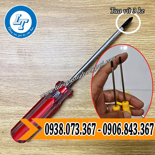 tua vít 3 ke có đầu vít mạ từ tính tua vít 3 ke có đầu vít mạ từ tính
