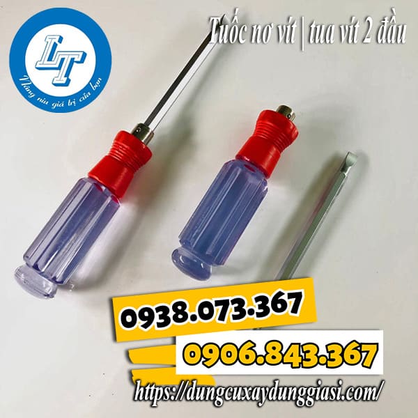 Tuốc nơ vít 2 đầu giá rẻ
