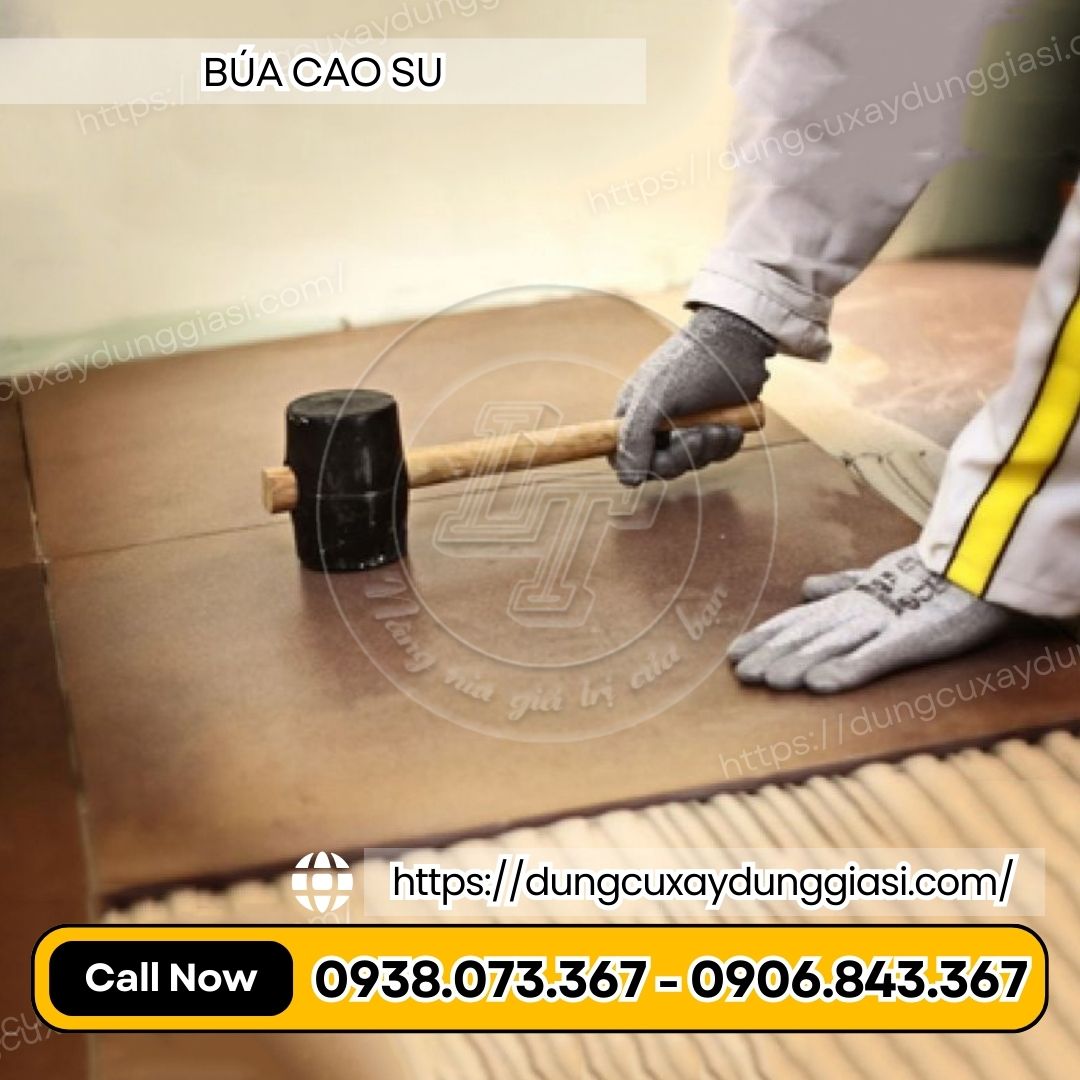 Ứng dụng của búa cao su cán gỗ