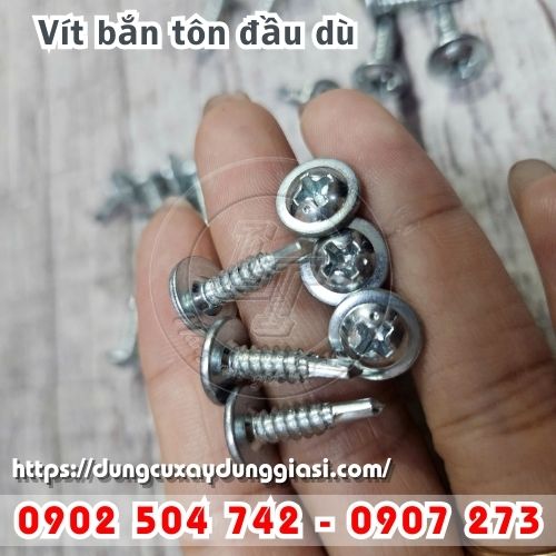 Vít bắn tôn đầu dù
