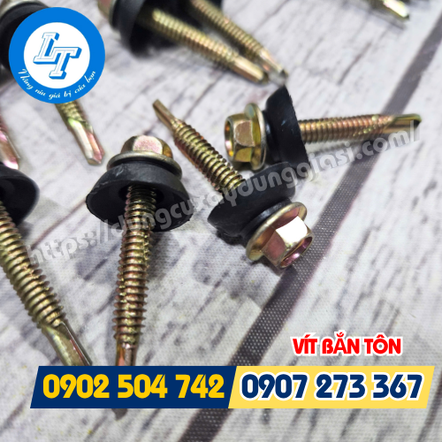 Vít bắn tôn long đền cao su