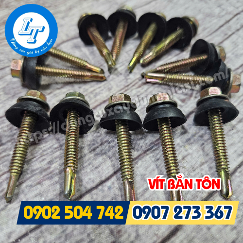 Vít bắn tôn long đền cao su