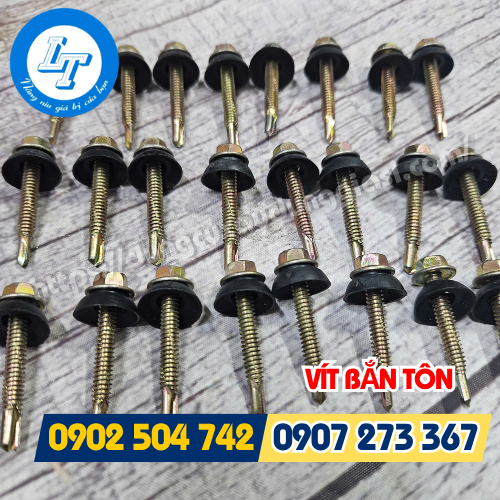 Vít bắn tôn long đền cao su giá sỉ