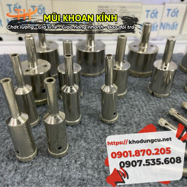 Mũi khoan kính giá rẻ Mũi khoan kính giá rẻ