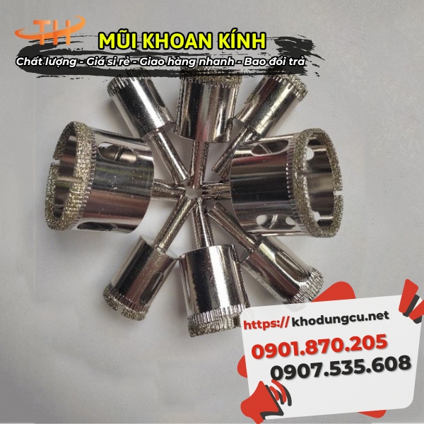 Mũi khoan kính giá rẻ Mũi khoan kính giá rẻ