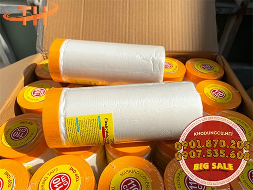 Băng keo chắn bụi công trình giá rẻ