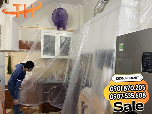 Băng keo nilon che bụi thi công Băng keo che bụi thi công giá rẻ