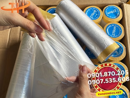 Băng keo che chắn sơn 270cm Băng keo che chắn sơn 270cm